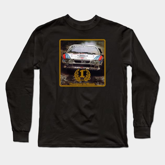 Rally champion Long Sleeve T-Shirt by retroracing